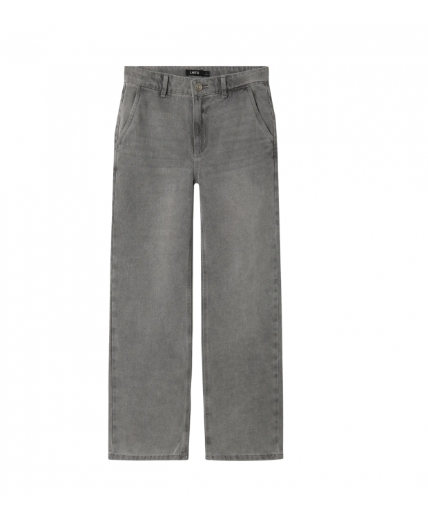 LMTD Toizza loose fit-jeans i grå til drenge billede 1