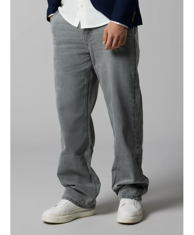 LMTD Toizza loose fit-jeans i grå til drenge billede 4