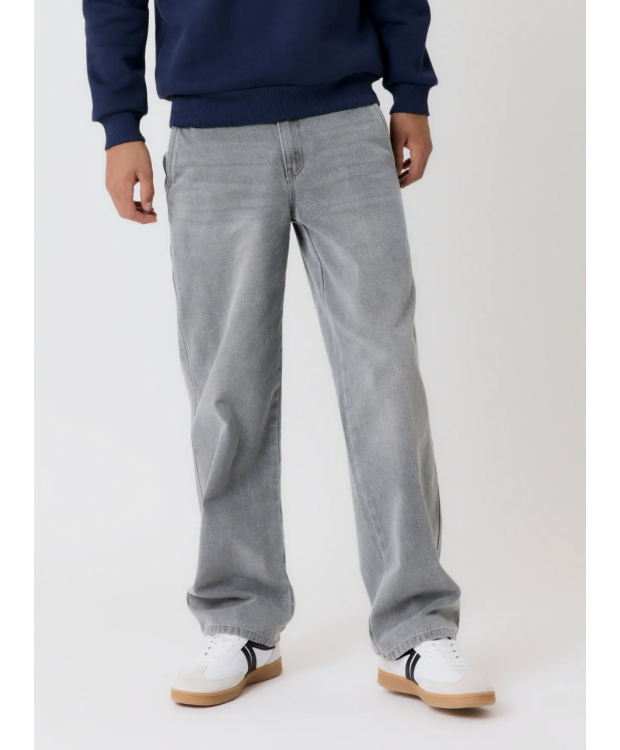 LMTD Toizza loose fit-jeans i grå til drenge billede 2