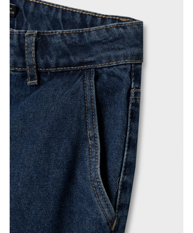 LMTD Toizza loose fit-jeans i mørkeblå til drenge billede 4