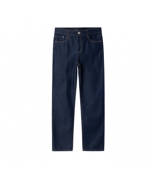 LMTD Nizza dad fit-jeans i mørkeblå til drenge billede 1