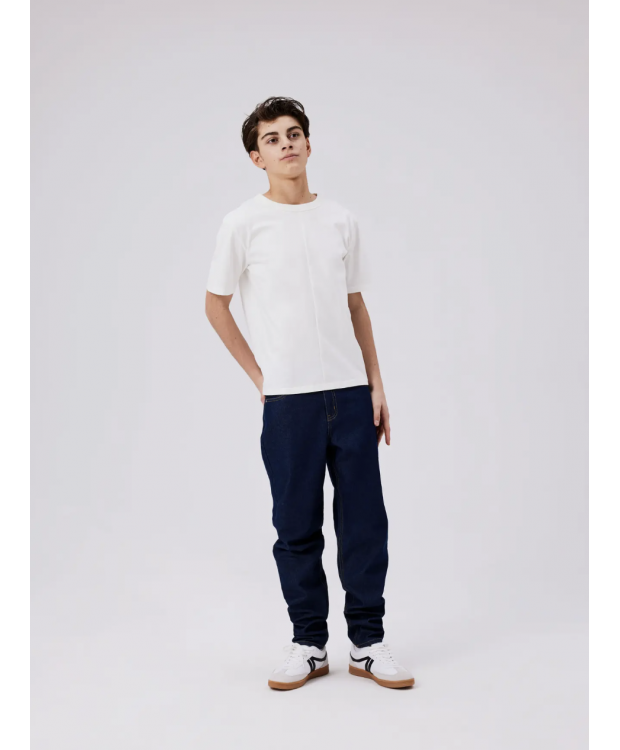 LMTD Nizza dad fit-jeans i mørkeblå til drenge billede 2