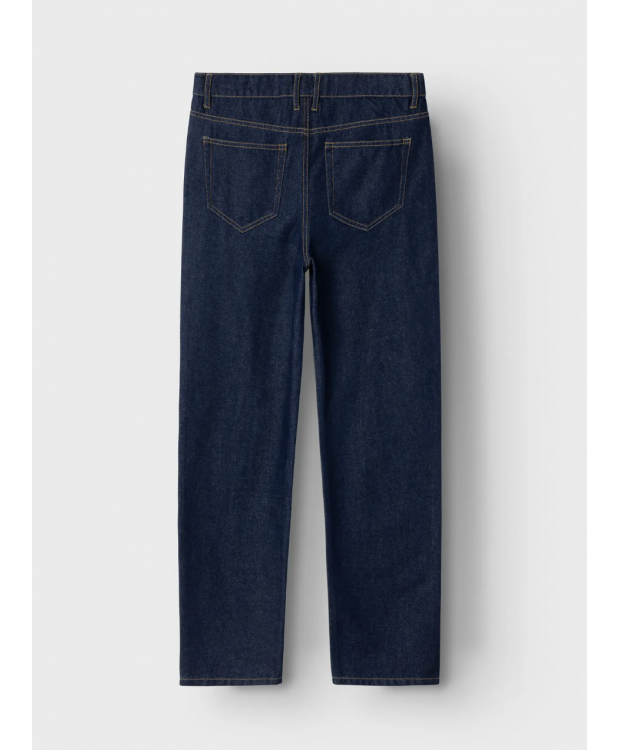 LMTD Nizza dad fit-jeans i mørkeblå til drenge billede 3