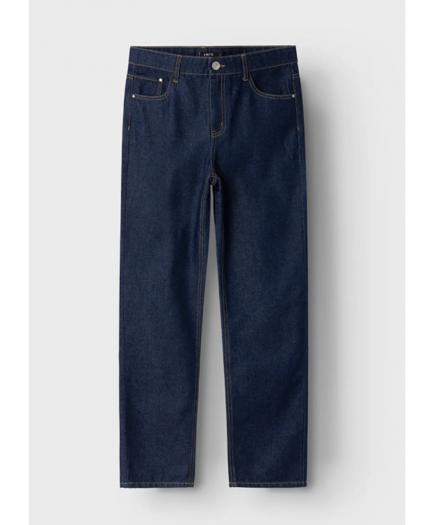 LMTD Nizza dad fit-jeans i mørkeblå til drenge billede 4