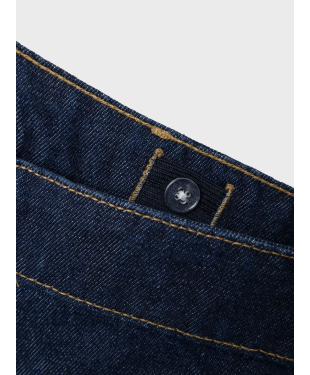 LMTD Nizza dad fit-jeans i mørkeblå til drenge billede 5
