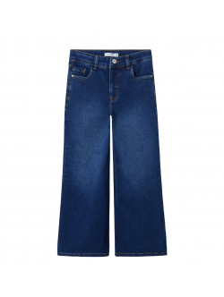 Name It Polly X-wide jeans i mørkeblå til piger