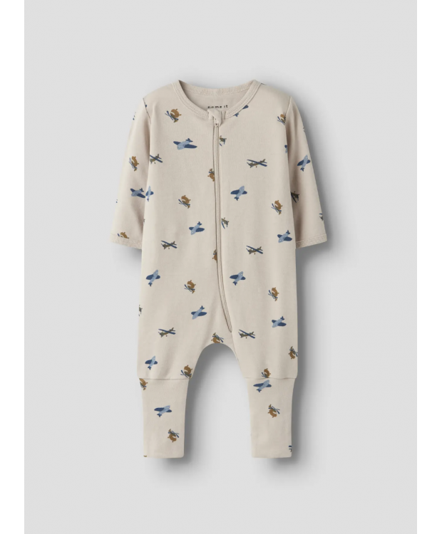 Name It pyjamas i beige til drenge billede 3