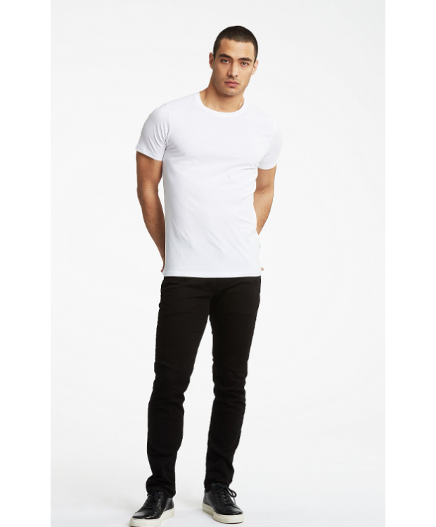 Lindbergh 4-pak T-shirts i sort og hvid til herre billede 3