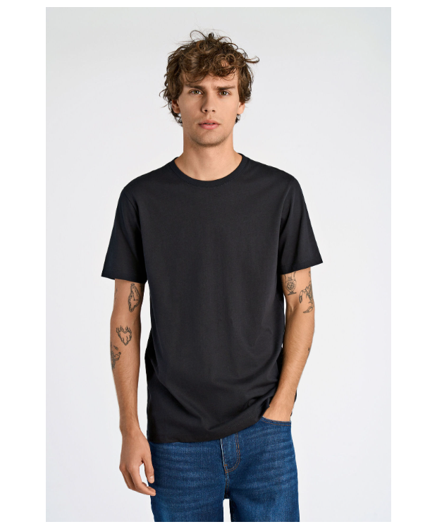 Lindbergh 4-pak T-shirts i sort og hvid til herre billede 1