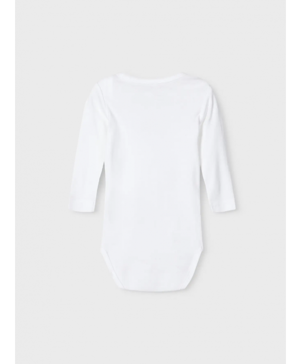 Name It 3-pak bodystockings i hvid til baby billede 2
