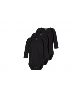 Name It 3-pak bodystockings i sort til baby