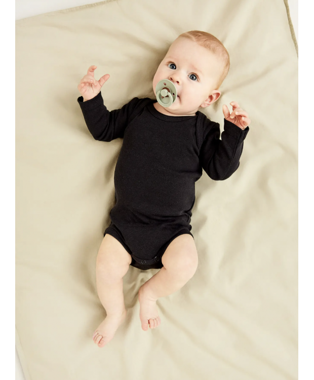 Name It 3-pak bodystockings i sort til baby billede 7