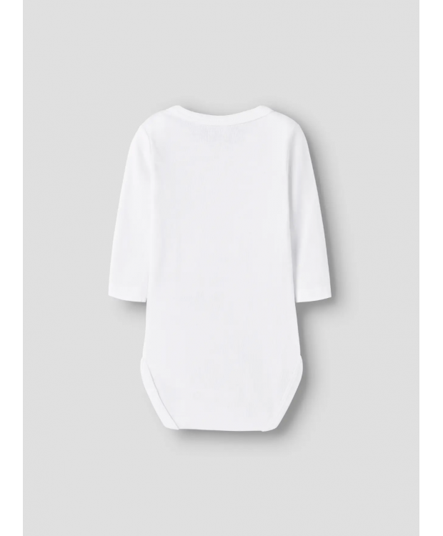 Name It 3-pak bodystockings i flere farver til baby billede 2