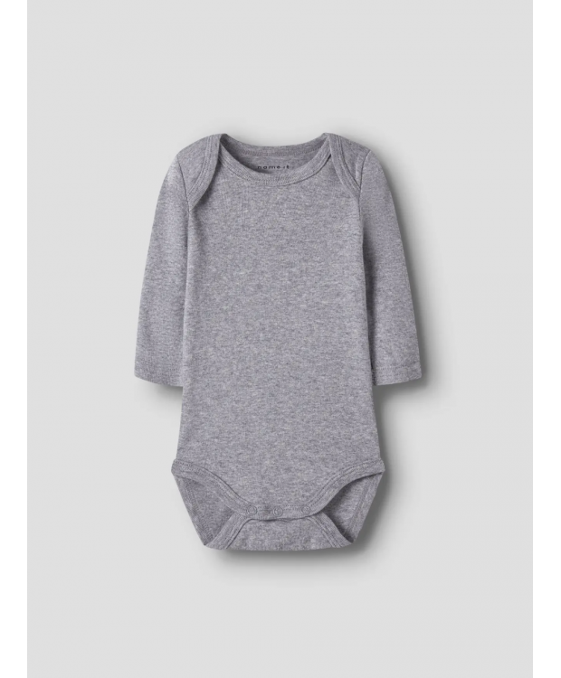 Name It 3-pak bodystockings i flere farver til baby billede 4
