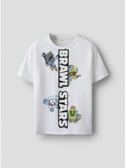 Name It Brawl Stars T-shirt i hvid til drenge