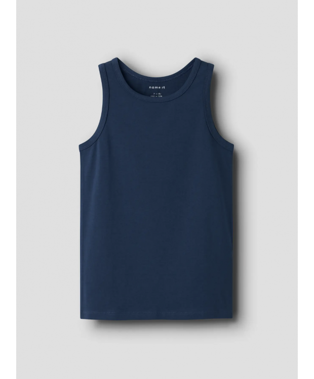 Name It 2-pak tanktops i mørkegrå til drenge billede 3