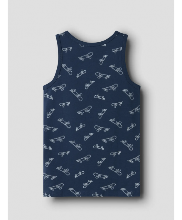 Name It 2-pak tanktops i mørkegrå til drenge billede 5