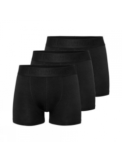 Resteröds 3-pak sorte bambus-boxershorts til herre