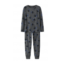 Name It Skull pyjamassæt i mørkegrå til drenge