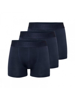 Resteröds 3-pak navy bambus-boxershorts til herre