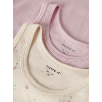 Name It 2-pak tanktops med blomsterprint til piger