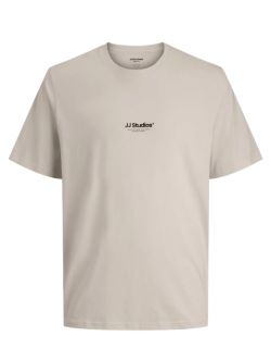 Jack & Jones Junior T-shirt i råhvid til drenge