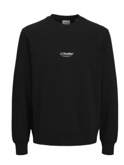Jack & Jones Junior sweatshirt i sort til drenge
