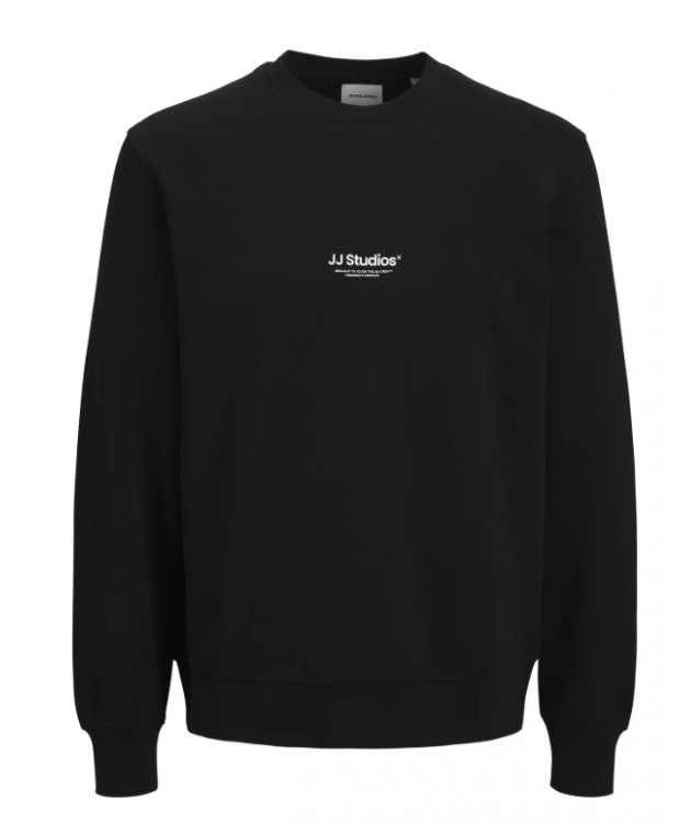 Jack & Jones Junior sweatshirt i sort til drenge billede 1