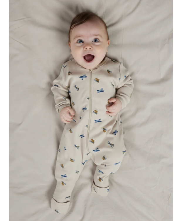 Name It 2-pak pyjamasdragter med flyvemaskineprint til drenge billede 4