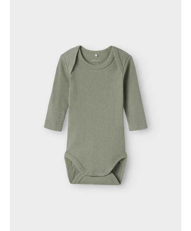 Name It 5-pak bodystockings i flere farver til baby billede 3