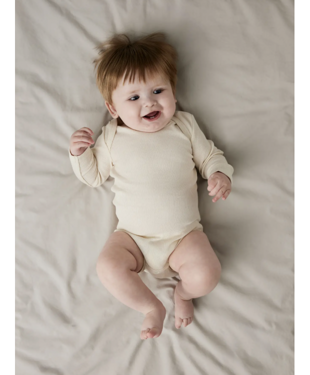 Name It 5-pak bodystockings i flere farver til baby billede 4