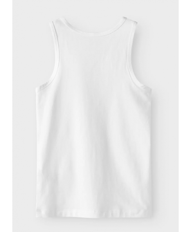 Name It 4-pak tanktops i hvid og sort til drenge billede 3