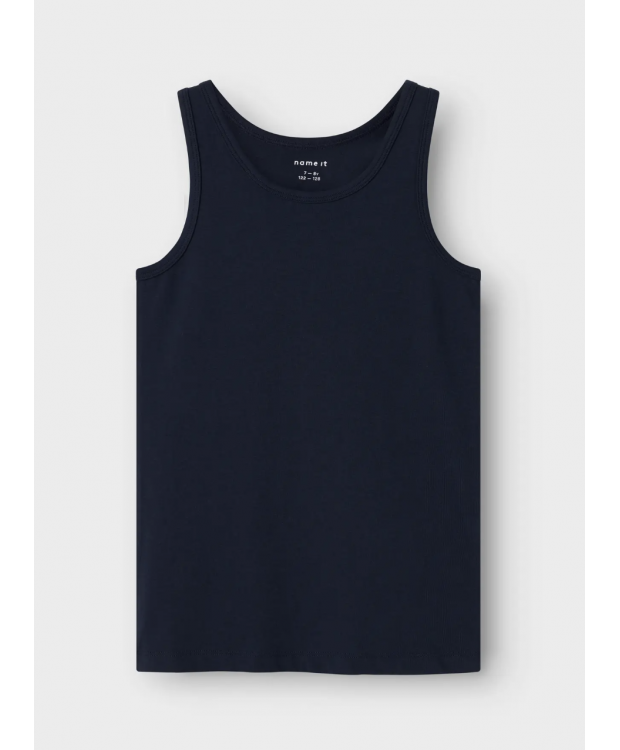 Name It 4-pak tanktops i blå og grønne nuancer til drenge billede 2