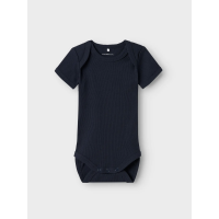 Name It 3-pak rib-bodystockings i blå nuancer til baby