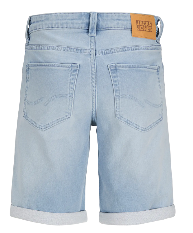 Jack & Jones Junior denimshorts i blå til drenge billede 2