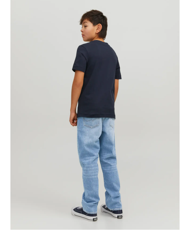 Jack & Jones Junior jeans i blå denim til drenge billede 3