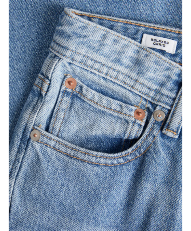 Jack & Jones Junior jeans i blå denim til drenge billede 5