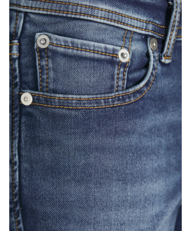 Jack & Jones Junior slim fit-jeans i blå denim til drenge billede 4