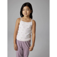Name It 2-pak toppe med tynde stropper og sløjfeprint til piger