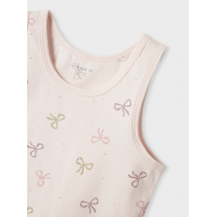 Name It 2-pak tanktops med sløjfeprint til piger