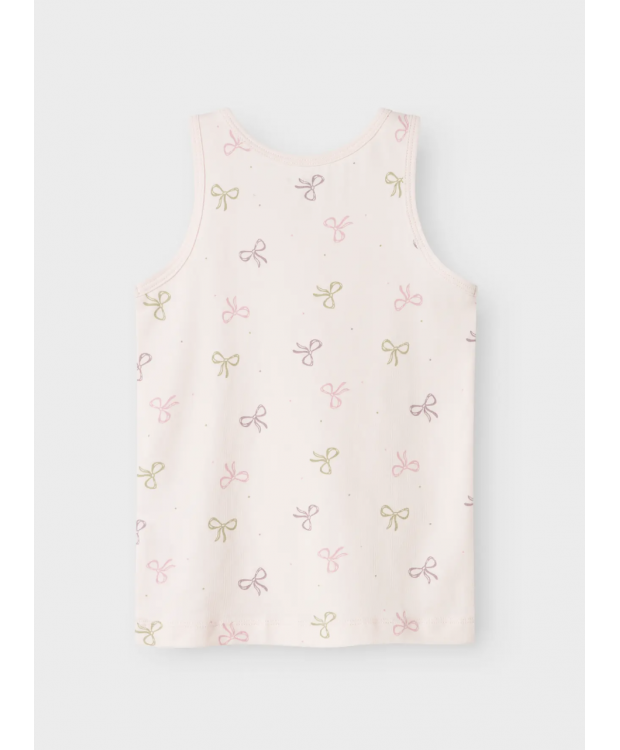 Name It 2-pak tanktops med sløjfeprint til piger billede 4