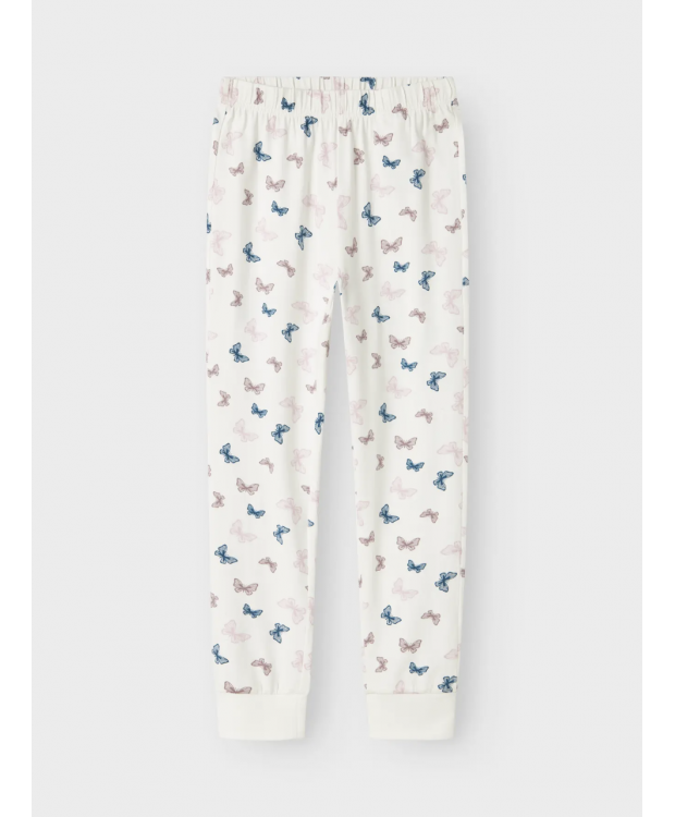 Name It pyjamassæt med sommerfugleprint til piger billede 4