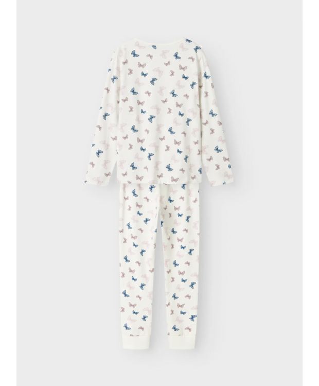 Name It pyjamassæt med sommerfugleprint til piger billede 5