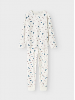 Name It pyjamassæt med sommerfugleprint til piger