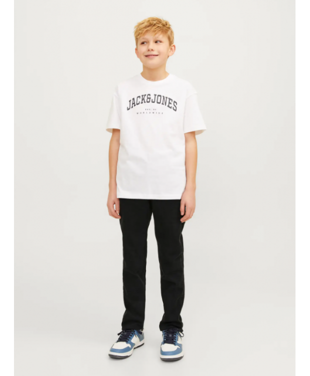 Jack & Jones Junior Stretch Jeans i sort  til drenge billede 1