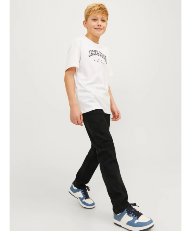Jack & Jones Junior Stretch Jeans i sort  til drenge billede 5