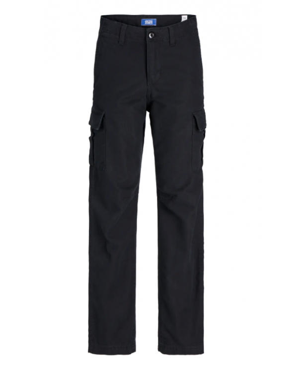 Jack & Jones Junior cargobukser i sort til drenge billede 1
