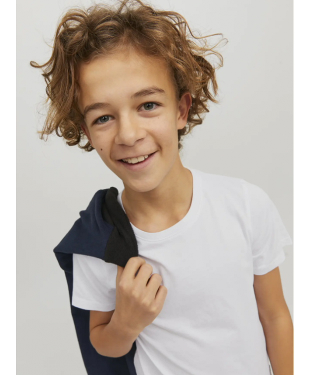Jack & Jones Junior T-shirt i hvid til drenge billede 6