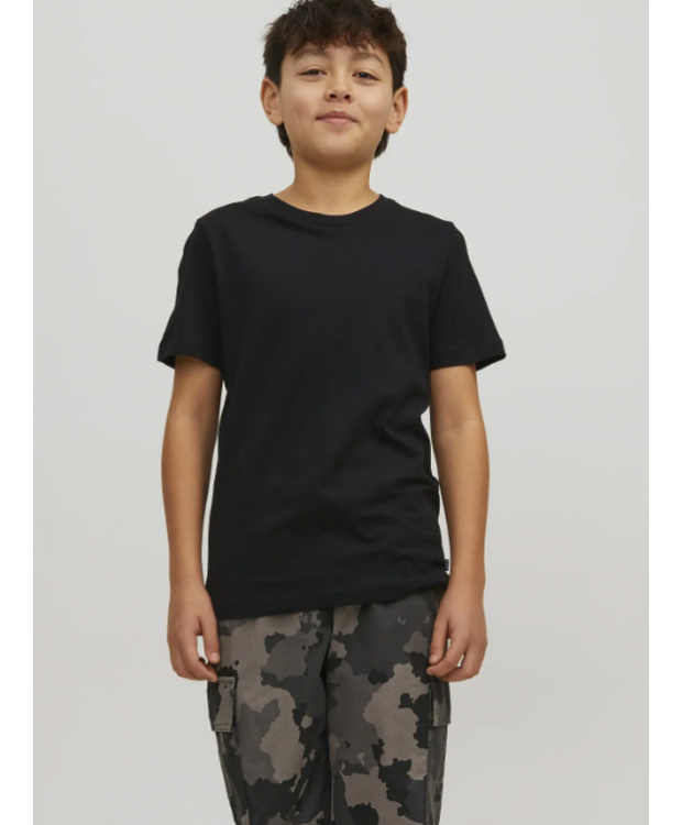 Jack & Jones Junior T-shirt i sort til drenge billede 1
