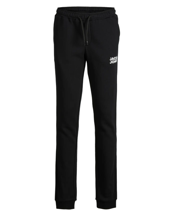 Jack & Jones Junior sweatbukser i sort til drenge billede 7